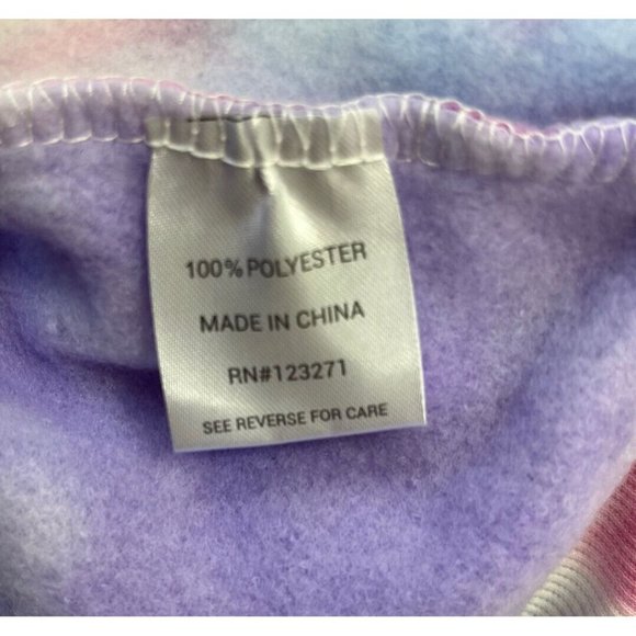 Cult Favorite Women's Good Vibes Tie Dye Multicolor Pull-Over Hoodie Size M - Picture 12 of 15